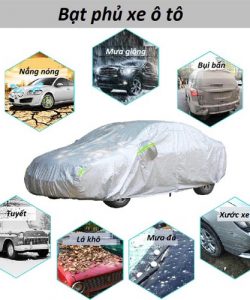Bạt Phủ Ô Tô Tráng Nhôm Nhật Bản