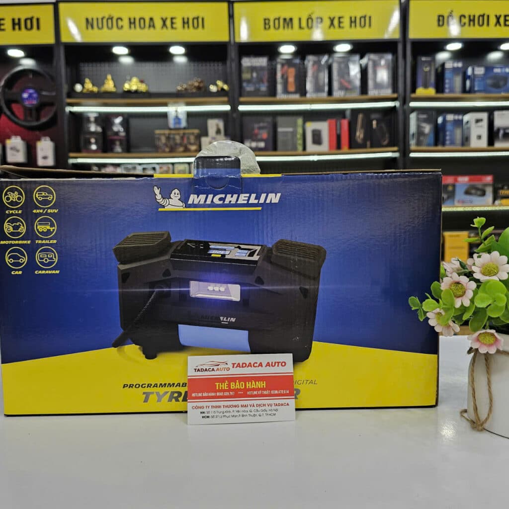 Bơm Lốp Ô Tô Michelin 12314 Siêu Khoẻ
