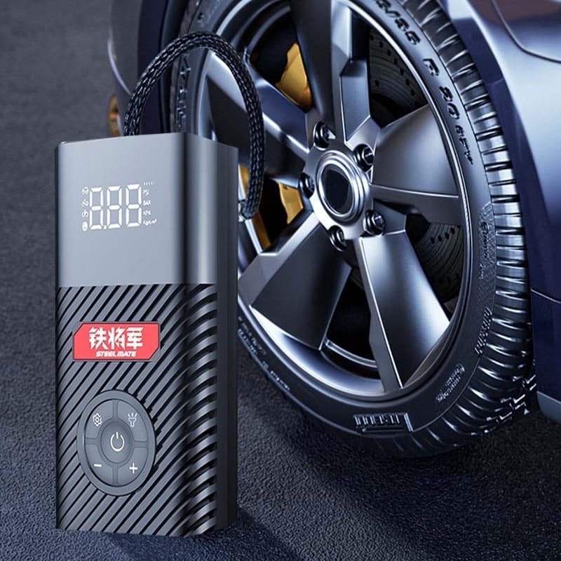 Bơm Lốp xe hơi Không Dây Steelmate P08 Chính Hãng