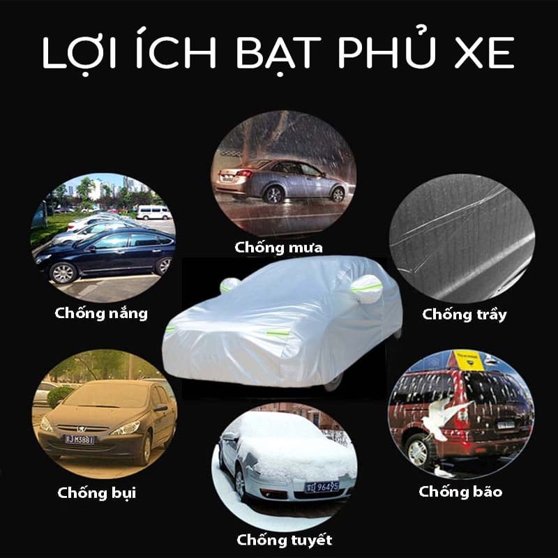 5 Lợi Ích Của Bạt Phủ Xe Ô Tô Cho Xế Yêu