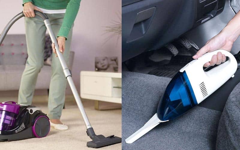 So Sánh Máy Hút Bụi Ô Tô Có Dây Và Không Dây