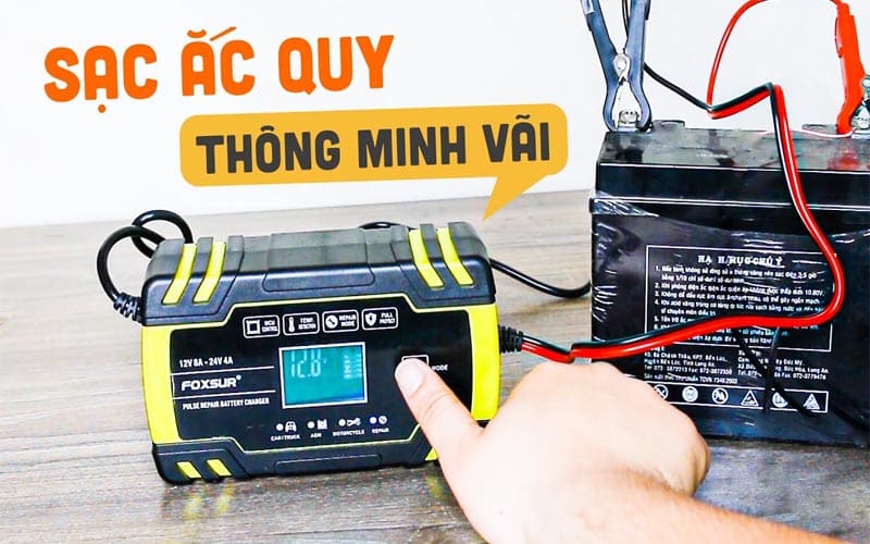 Nên Chọn Bộ Sạc Ắc Quy Ô Tô Nào Tốt Nhất Hiện Nay ?