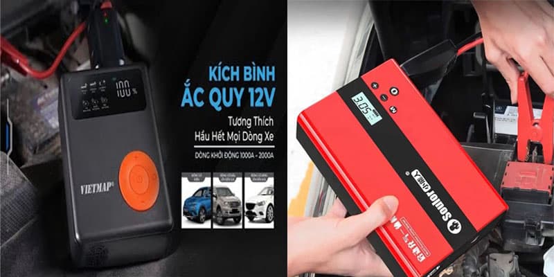 So Sánh Bộ Bơm Lốp Kiêm Kích Nổ Vietmap Và Soulor