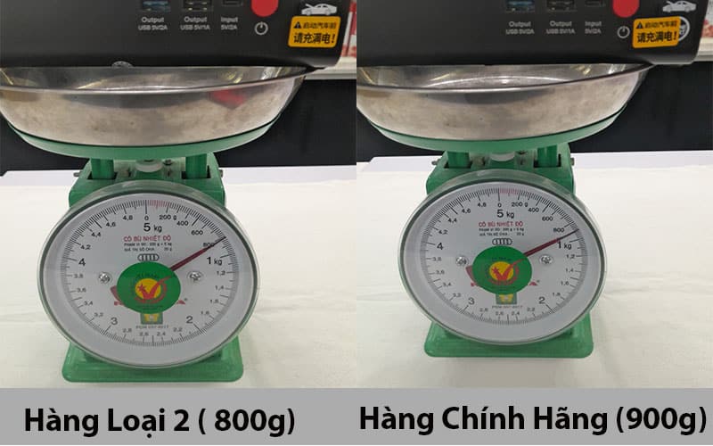 Cách Phân Biệt Bộ Kích Nổ Kiêm Bơm Lốp Soulor Hàng Chính Hãng Với Hàng Loại 2