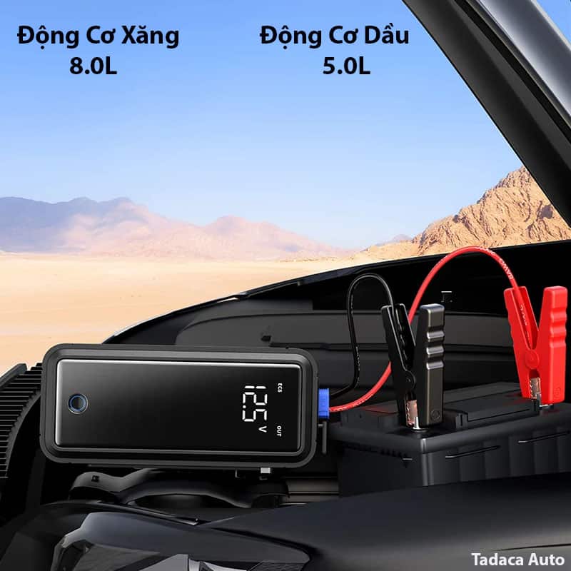 Bộ Kích Bình Ắc Quy Ô Tô Baseus BS-CH007 Siêu Mạnh