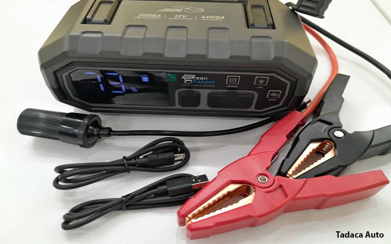 Kích Bình Ắc Quy Green Keeper 4000A Siêu Mạnh