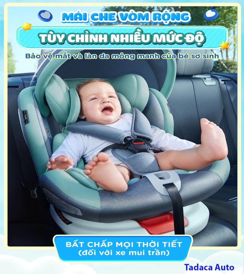 Ghế Ngồi Ô Tô Cho Bé CHILUX ROY Cao Cấp