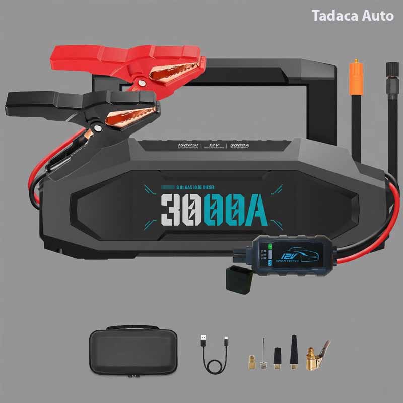 Bơm Lốp Kiêm Kích Bình Green Keeper J1207P Đa Năng