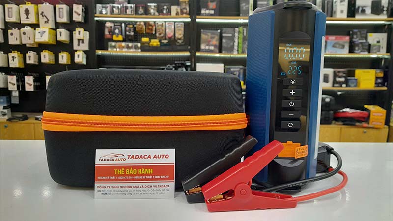 Bơm Lốp Kiêm Kích Bình Omino Đa Năng