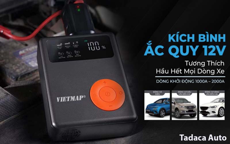 Những Lưu Ý Khi Sử Dụng Kích Bình Ắc Quy Kiêm Bơm Lốp Ô Tô