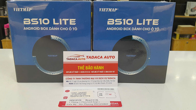 Androi Box Ô Tô Vietmap BS10 Lite Chính Hãng