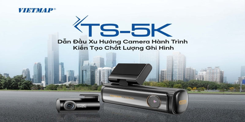 Vietmap Ra Mắt Camera Hành Trình TS-5K Siêu Nét