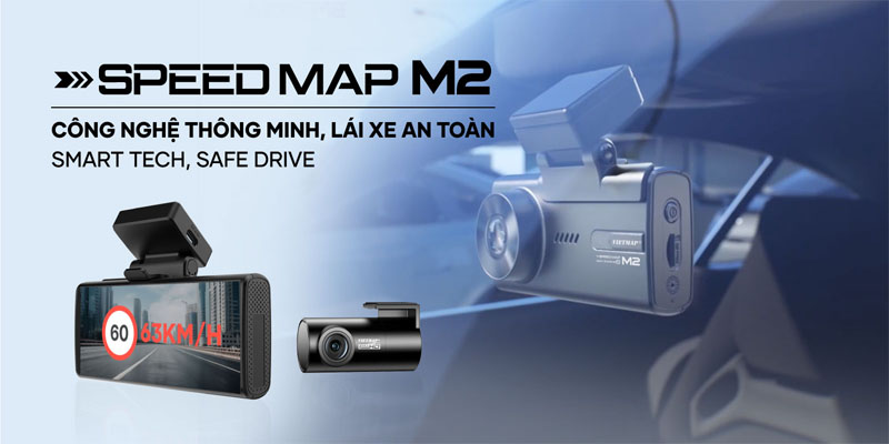 Vietmap Ra Mắt Camera Hành Trình SpeedMap M2 Thông Minh