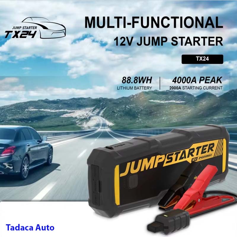 Kích Bình Ắc Quy Green Keeper TX24 4000A Siêu Khủng