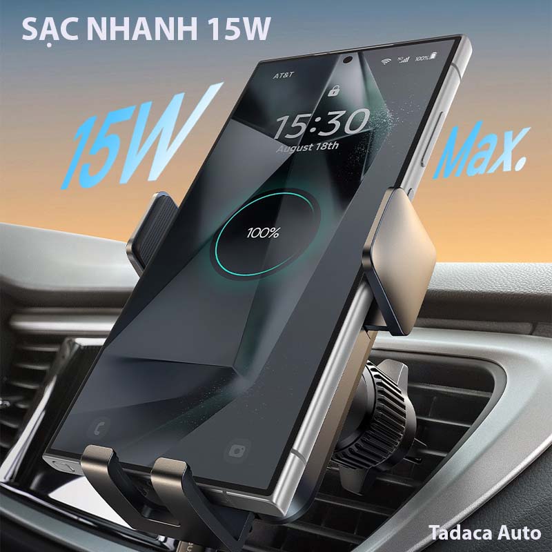 Giá Đỡ Điện Thoại Kiêm Sạc Không Dây Baseus Wisdom Pro