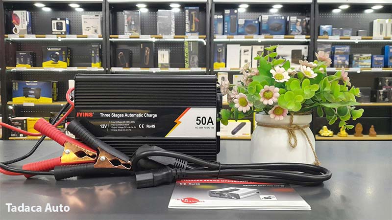 Sạc Ắc Quy JYINS 12V/50A 500Ah Siêu Khủng