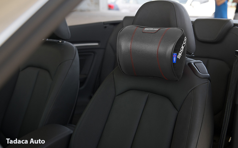 Gối Tựa Đầu Ô Tô Sparco Da Cao Cấp