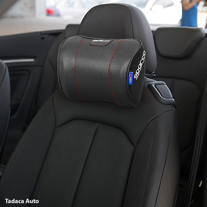 Gối Tựa Đầu Ô Tô Sparco Da Cao Cấp