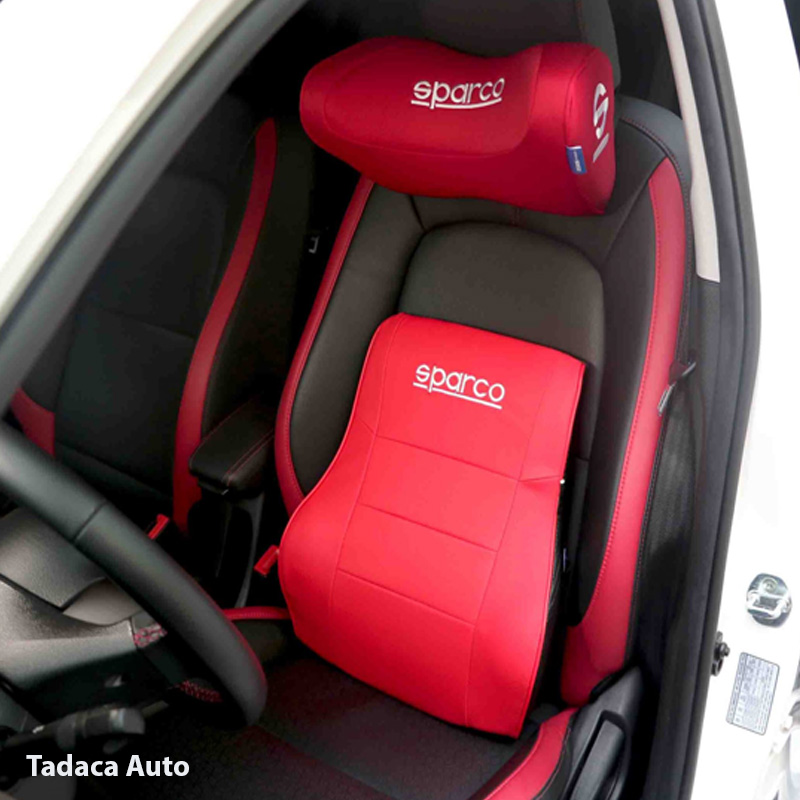 Gối Tựa Lưng Ô Tô Sparco Cao Su Non Cao Cấp