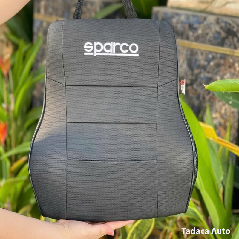 Gối Tựa Lưng Ô Tô Sparco Cao Su Non Cao Cấp