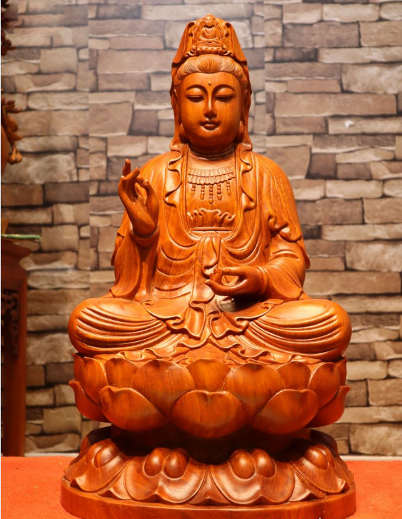 Tượng Phật Bà Quan Âm Bồ Tát Gỗ Thơm