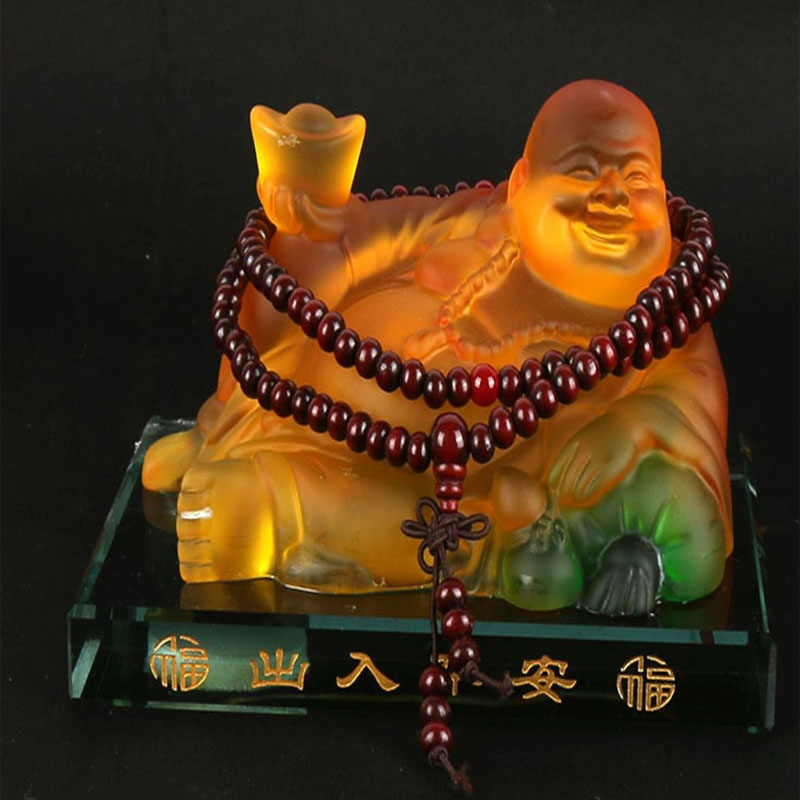 Tượng Phật Di Lặc Để Xe Ô Tô